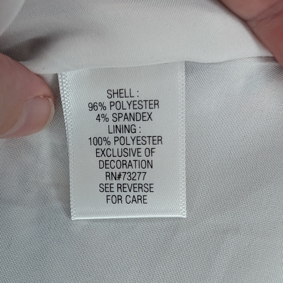 Simply Vera Vera Wang Sz M Floral Sleeveless Dress - Picture 6 of 7